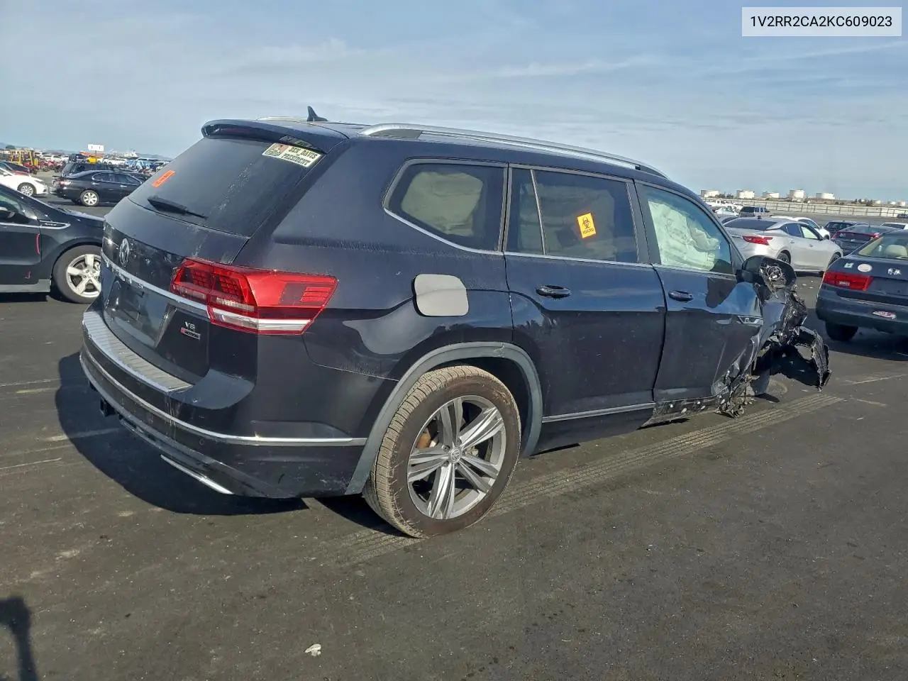 1V2RR2CA2KC609023 2019 Volkswagen Atlas Sel