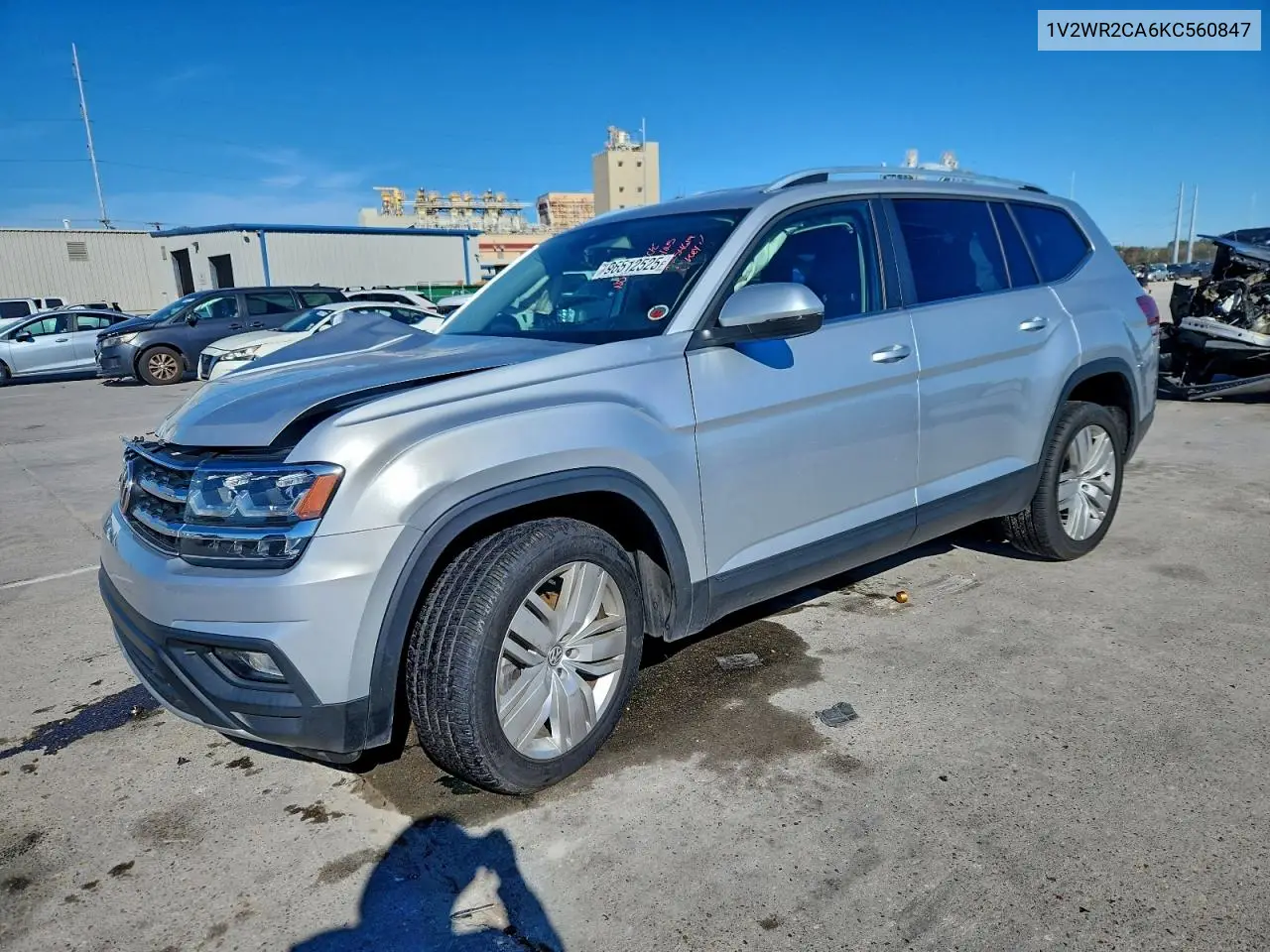 1V2WR2CA6KC560847 2019 Volkswagen Atlas Se