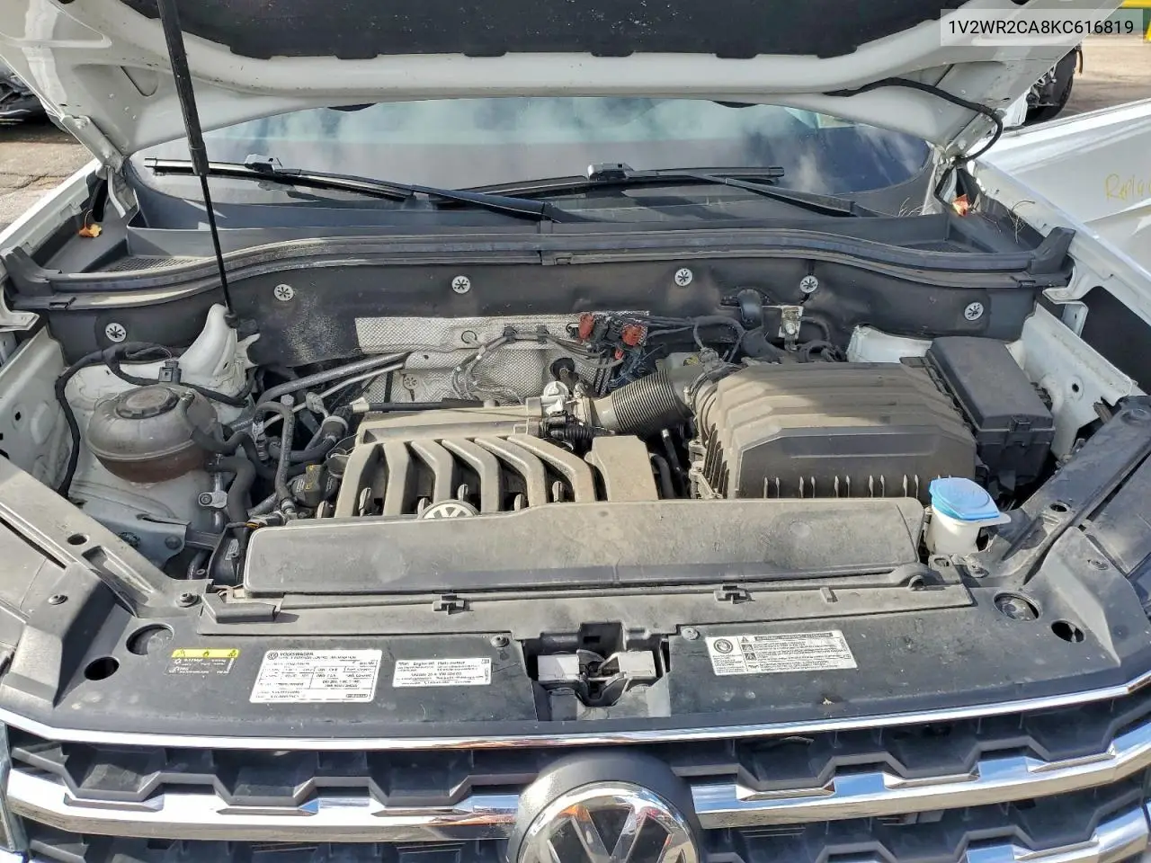 1V2WR2CA8KC616819 2019 Volkswagen Atlas Se