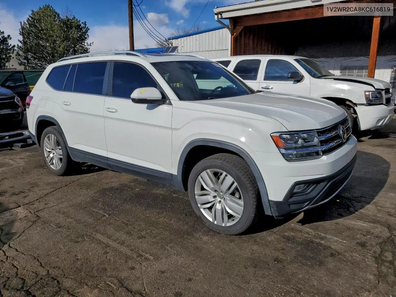1V2WR2CA8KC616819 2019 Volkswagen Atlas Se