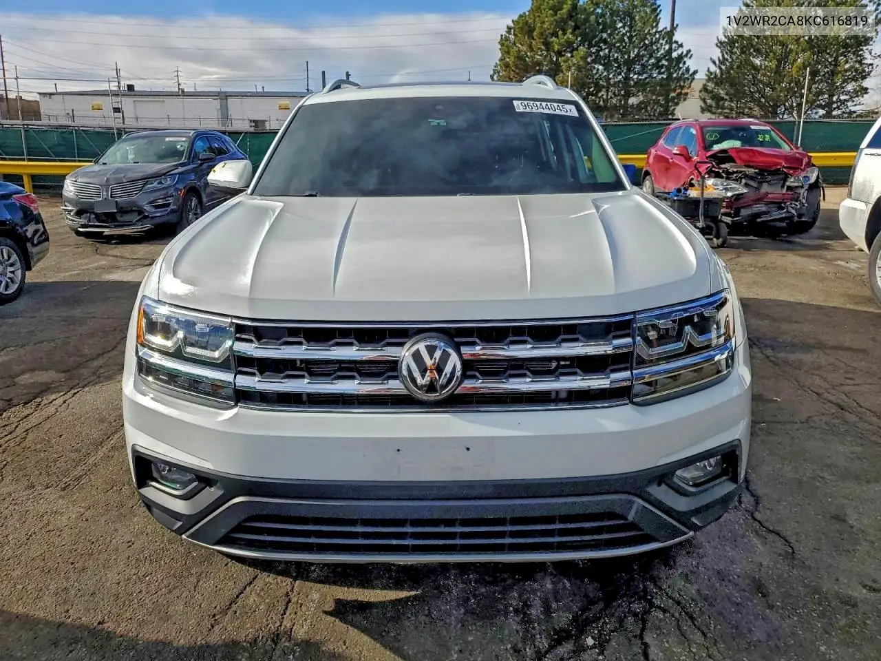 1V2WR2CA8KC616819 2019 Volkswagen Atlas Se