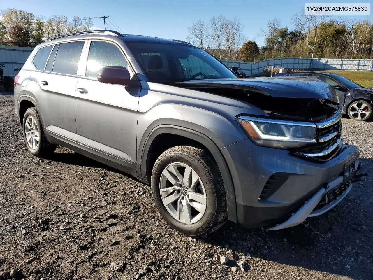 1V2GP2CA2MC575830 2021 Volkswagen Atlas S