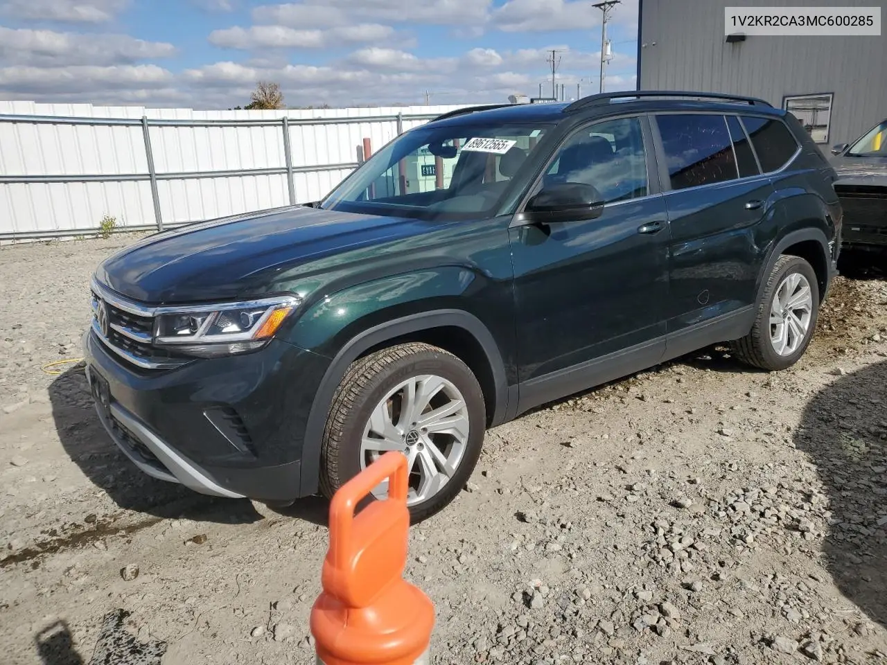 1V2KR2CA3MC600285 2021 Volkswagen Atlas Se