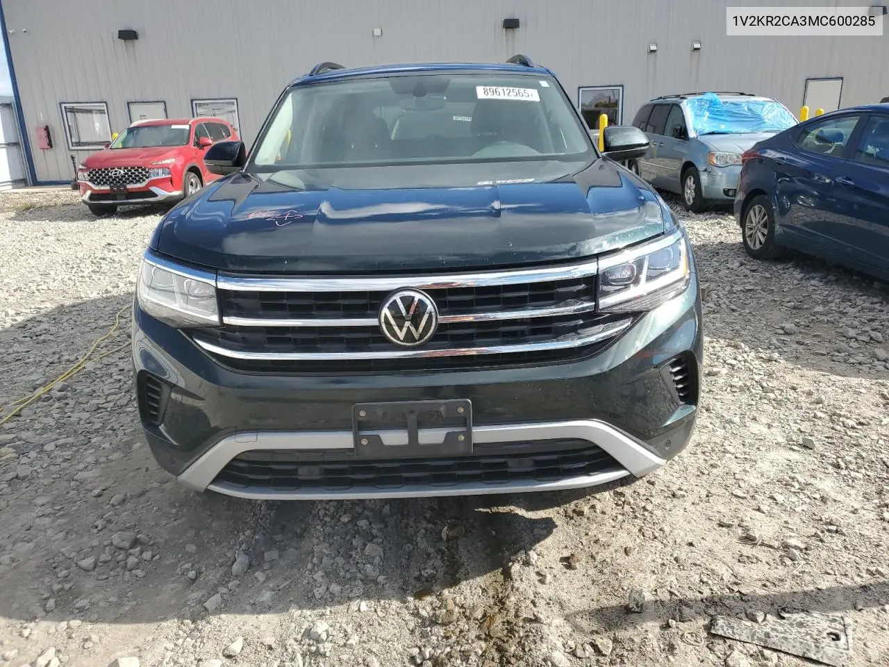 1V2KR2CA3MC600285 2021 Volkswagen Atlas Se