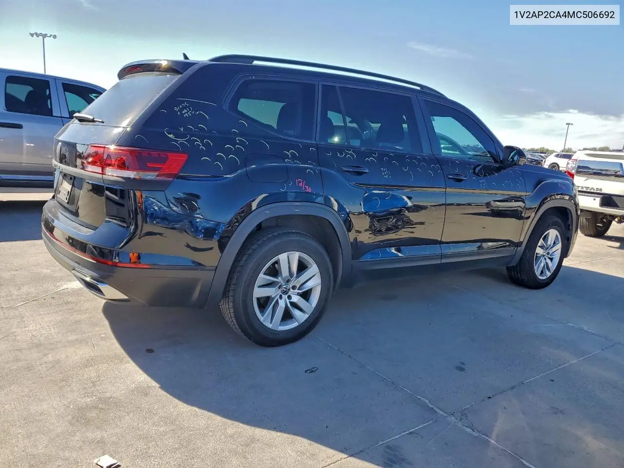 1V2AP2CA4MC506692 2021 Volkswagen Atlas S