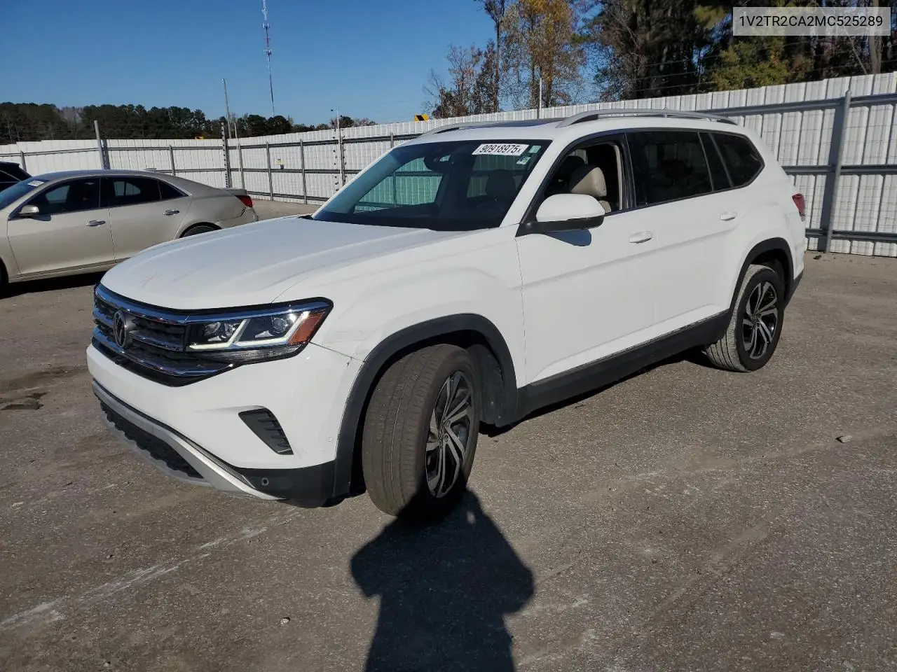 1V2TR2CA2MC525289 2021 Volkswagen Atlas Sel Premium