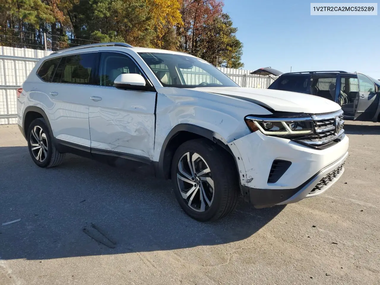 1V2TR2CA2MC525289 2021 Volkswagen Atlas Sel Premium