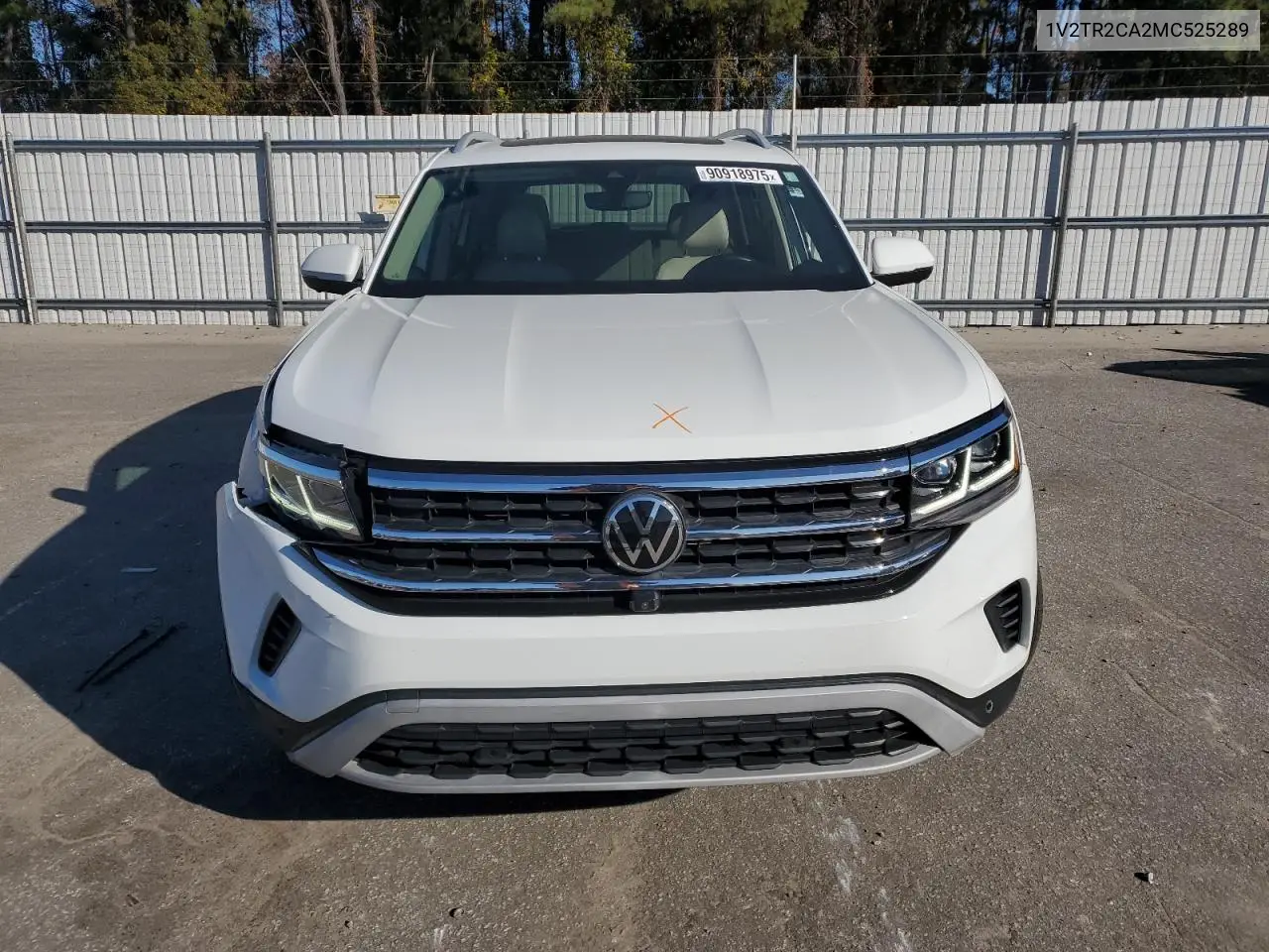 1V2TR2CA2MC525289 2021 Volkswagen Atlas Sel Premium