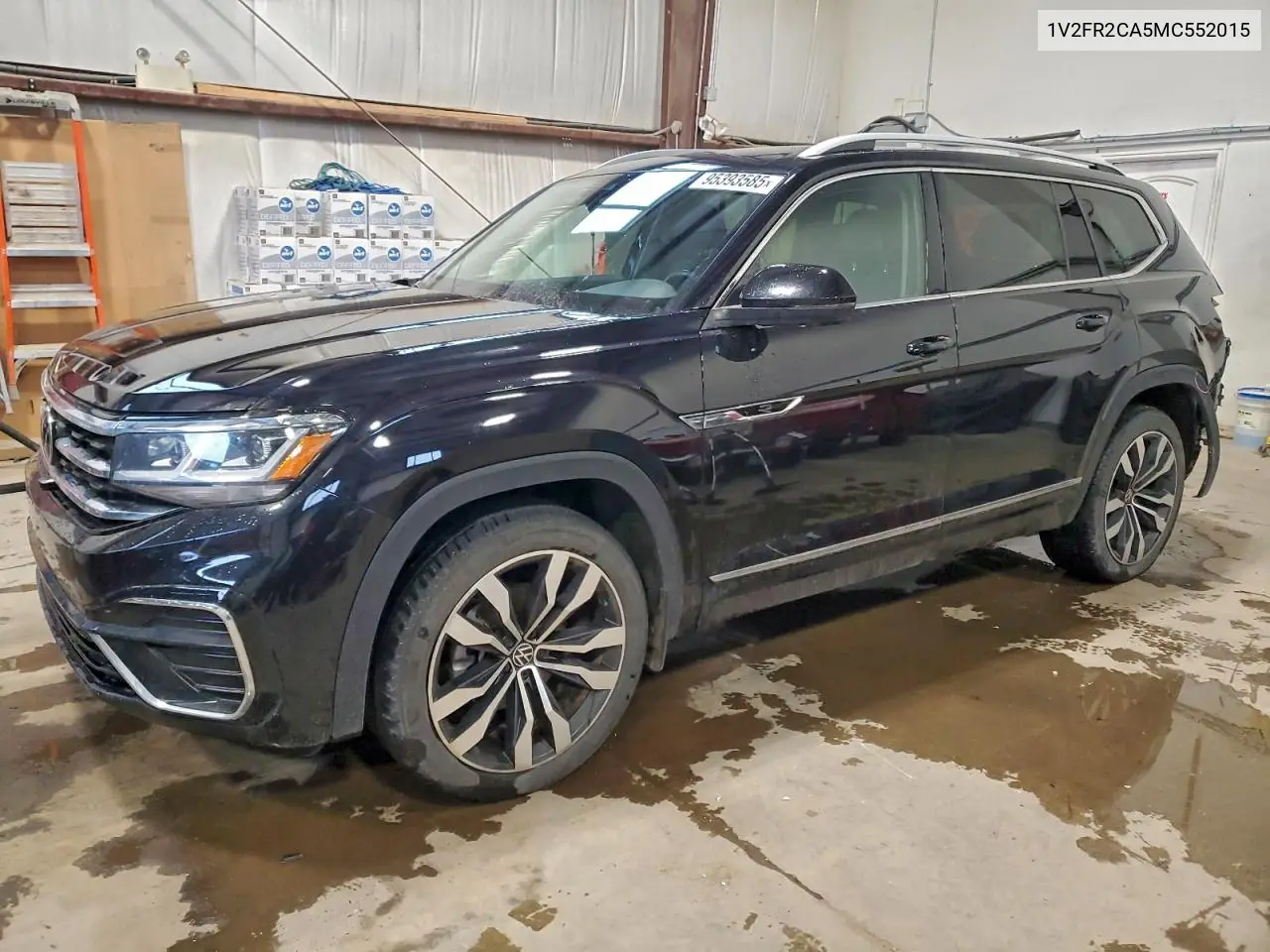 1V2FR2CA5MC552015 2021 Volkswagen Atlas Sel Premium R-Line