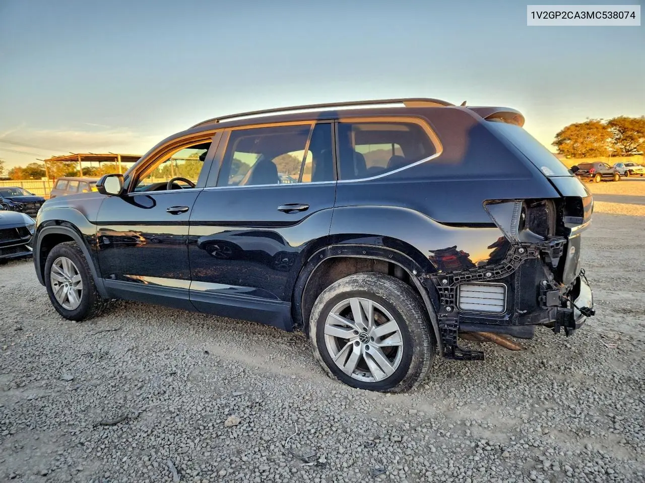 1V2GP2CA3MC538074 2021 Volkswagen Atlas S