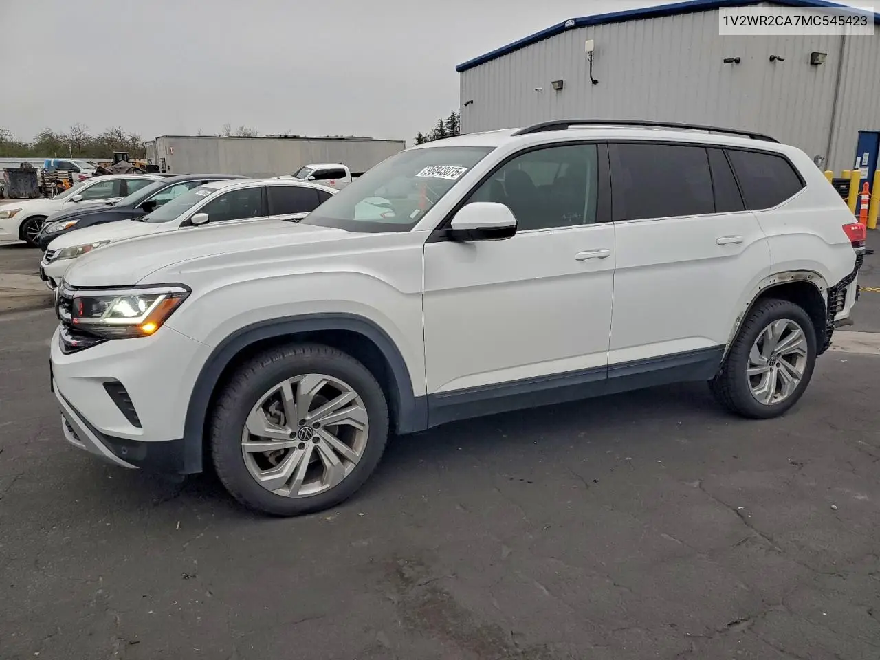 1V2WR2CA7MC545423 2021 Volkswagen Atlas Se