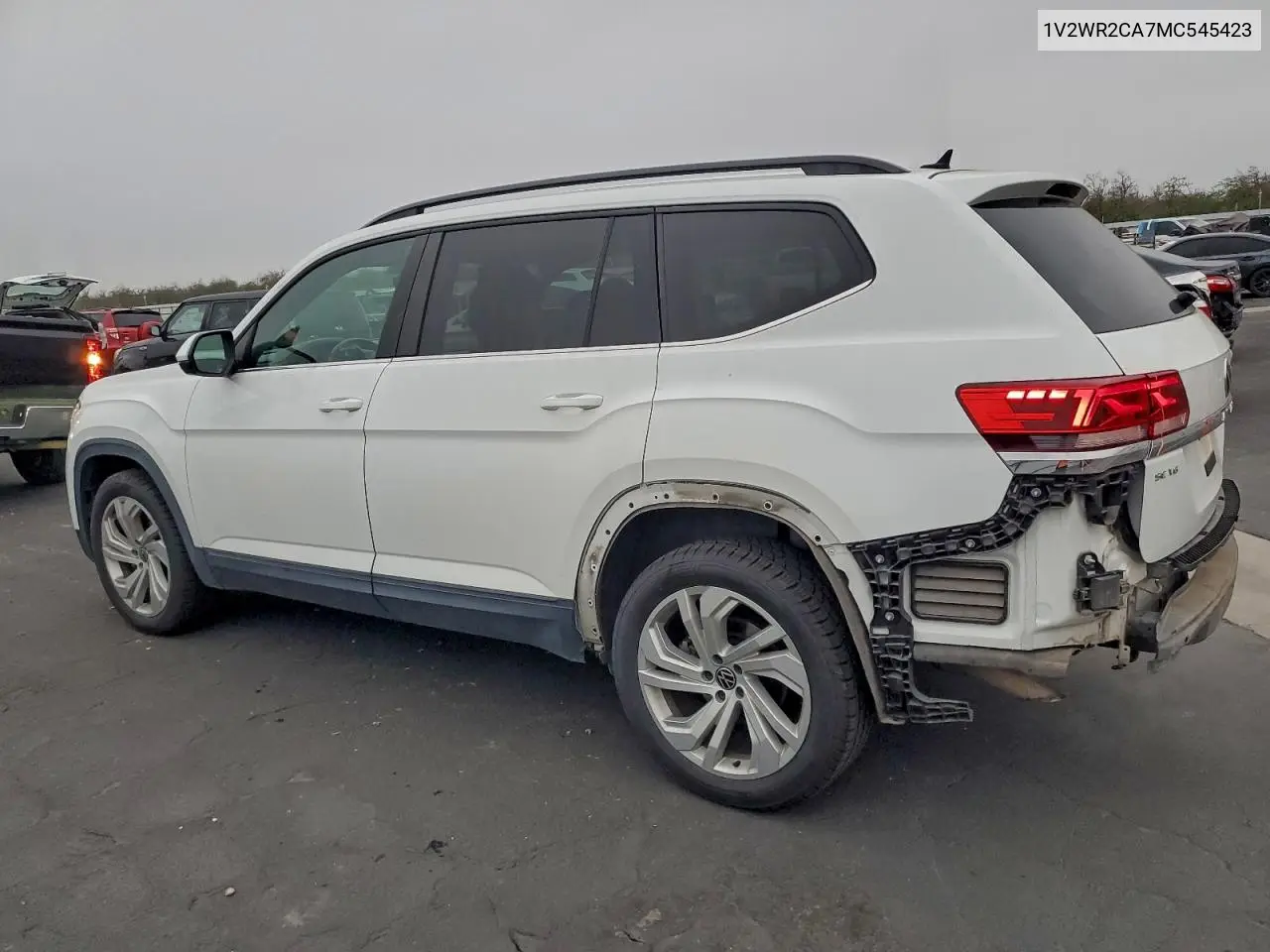 1V2WR2CA7MC545423 2021 Volkswagen Atlas Se