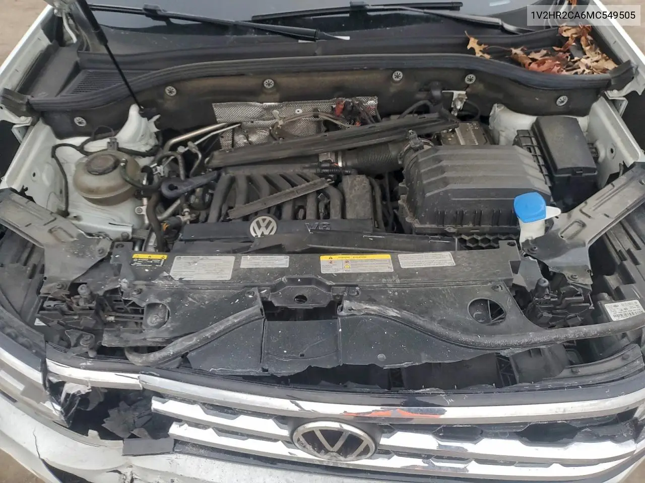 1V2HR2CA6MC549505 2021 Volkswagen Atlas Se