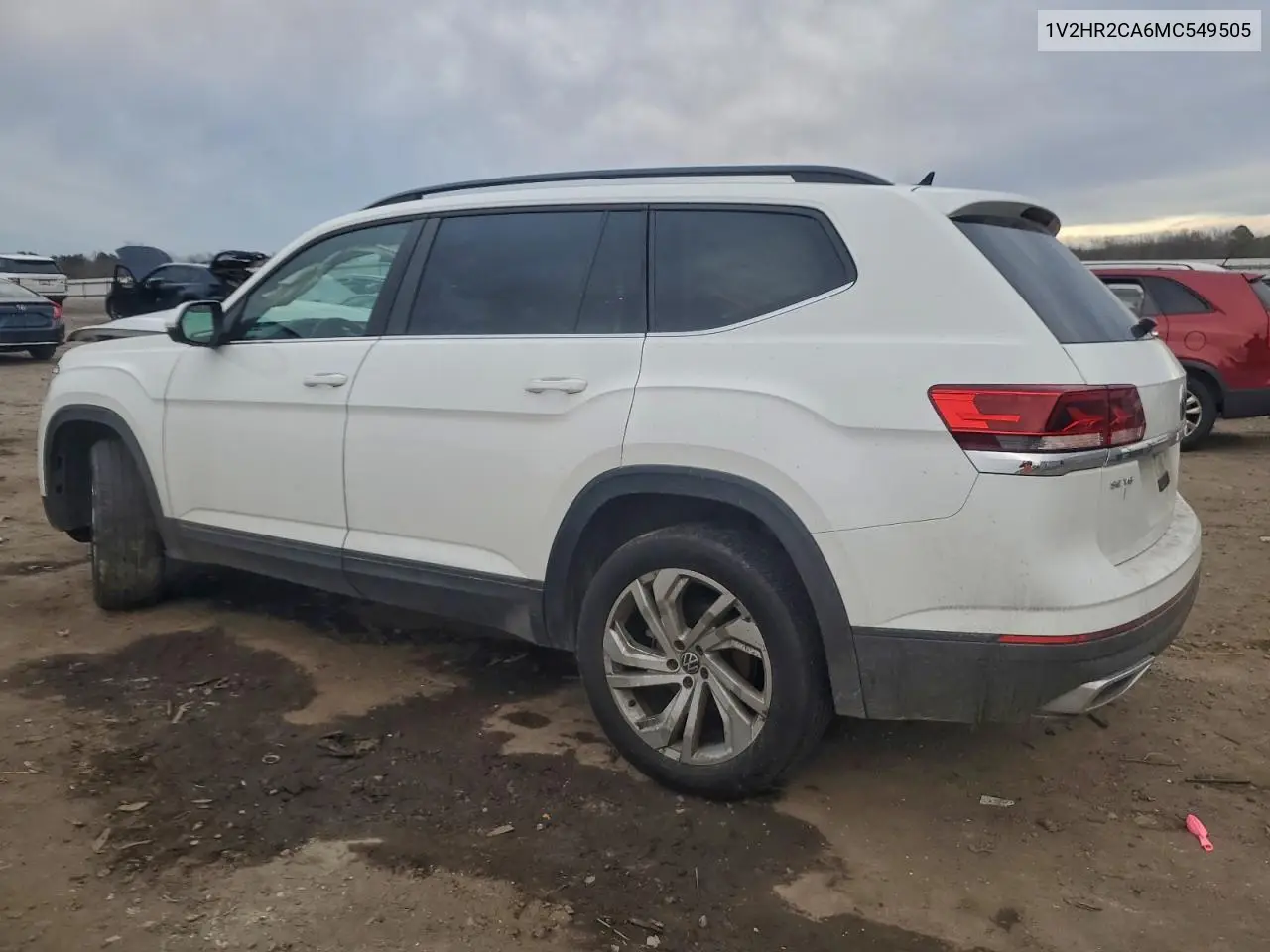 1V2HR2CA6MC549505 2021 Volkswagen Atlas Se