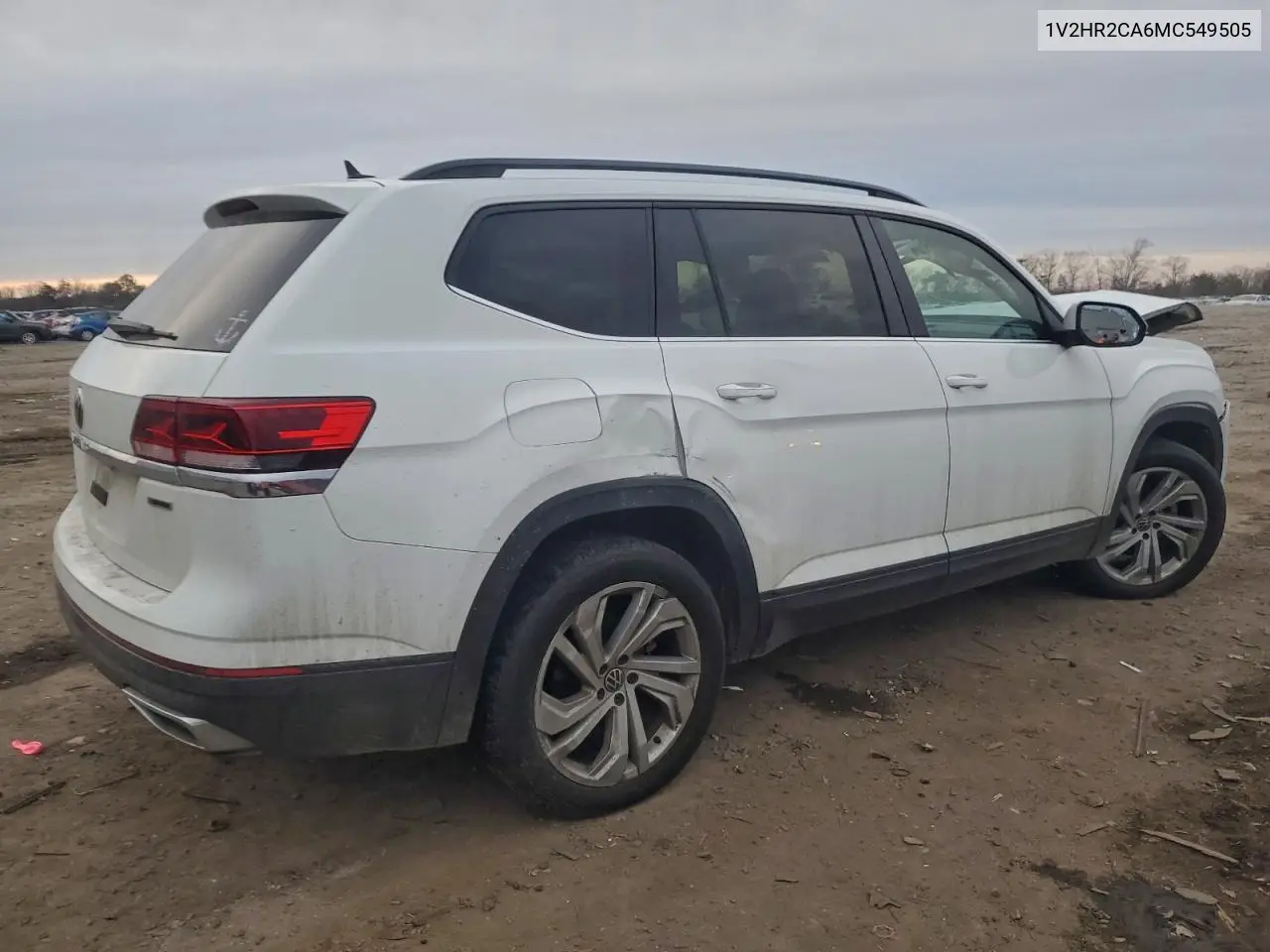 1V2HR2CA6MC549505 2021 Volkswagen Atlas Se