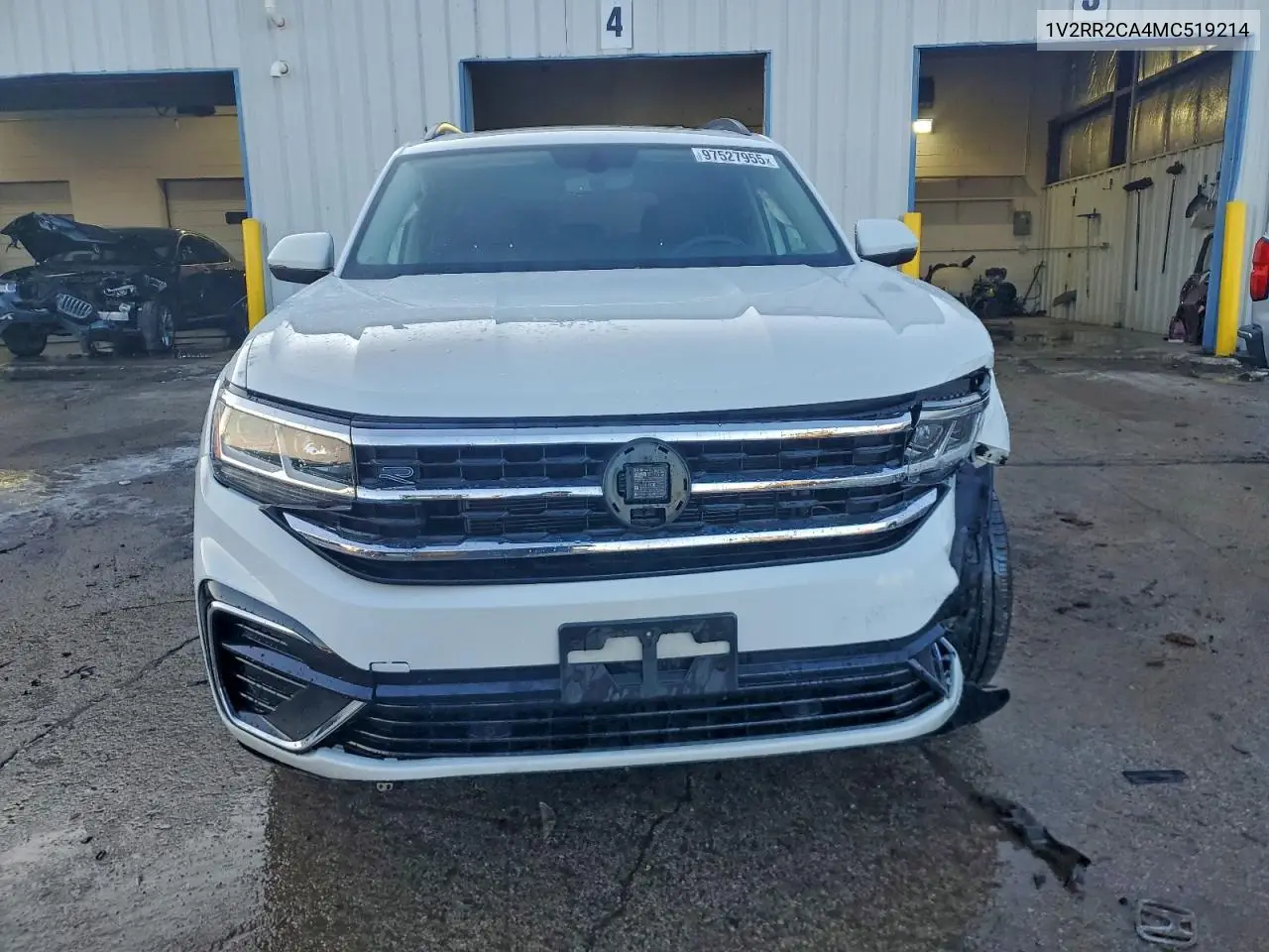 1V2RR2CA4MC519214 2021 Volkswagen Atlas Se