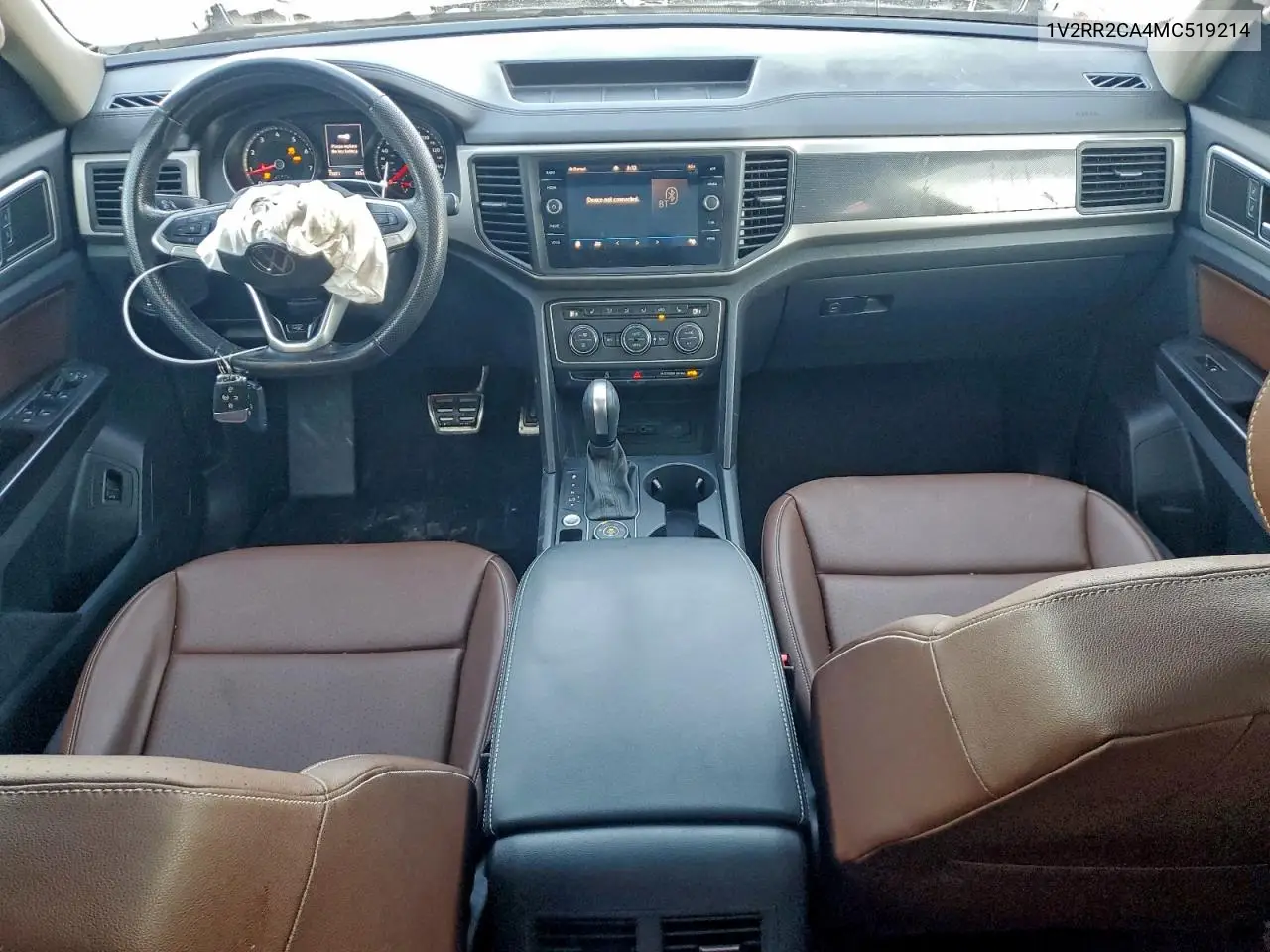 1V2RR2CA4MC519214 2021 Volkswagen Atlas Se