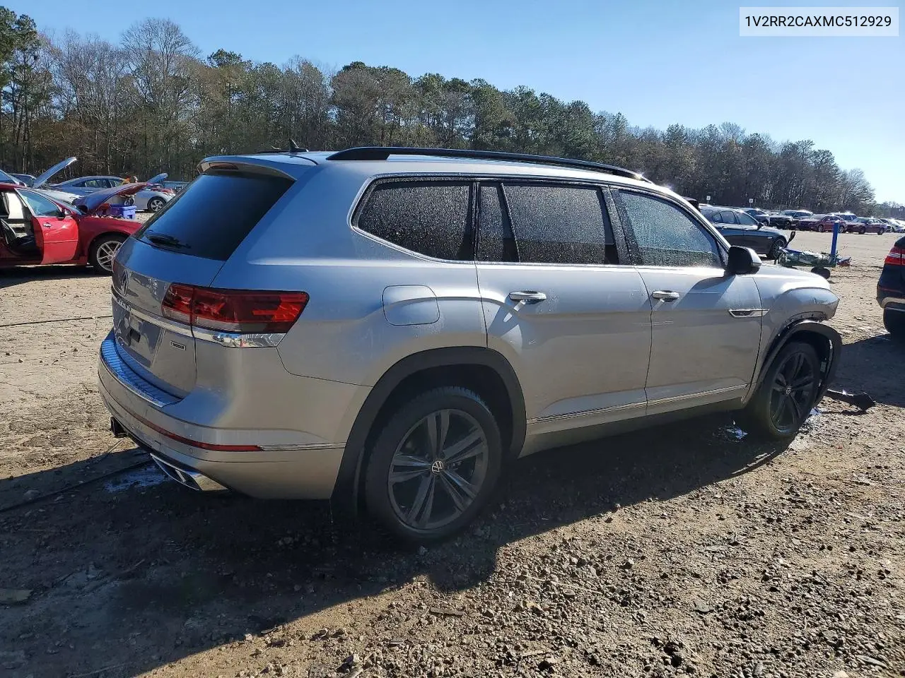 1V2RR2CAXMC512929 2021 Volkswagen Atlas Se
