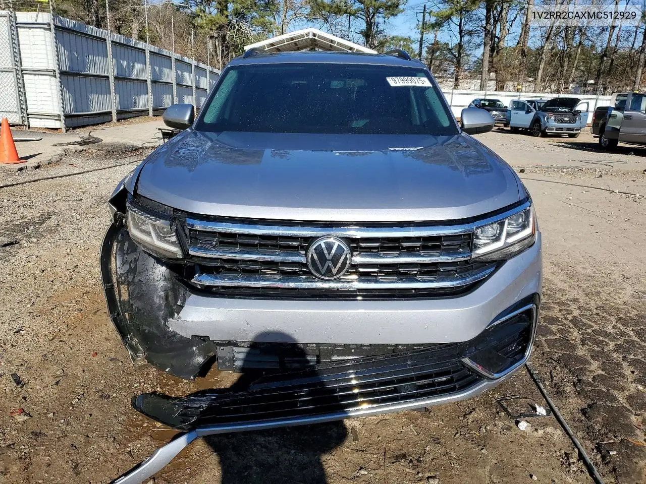 1V2RR2CAXMC512929 2021 Volkswagen Atlas Se