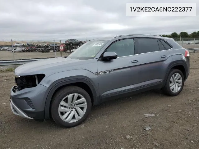 1V2KE2CA6NC222377 2022 Volkswagen Atlas Cross Sport Se