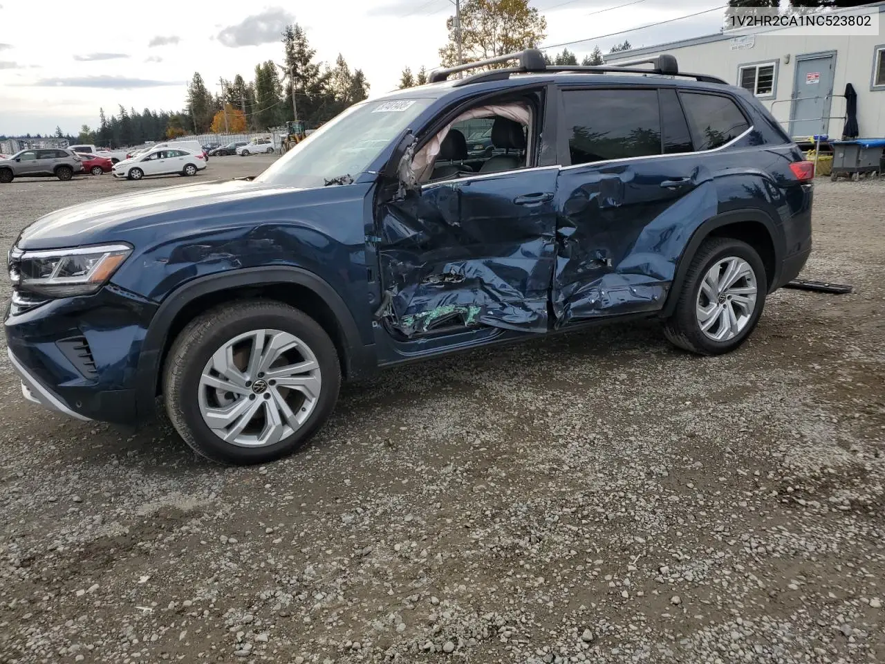 1V2HR2CA1NC523802 2022 Volkswagen Atlas Se