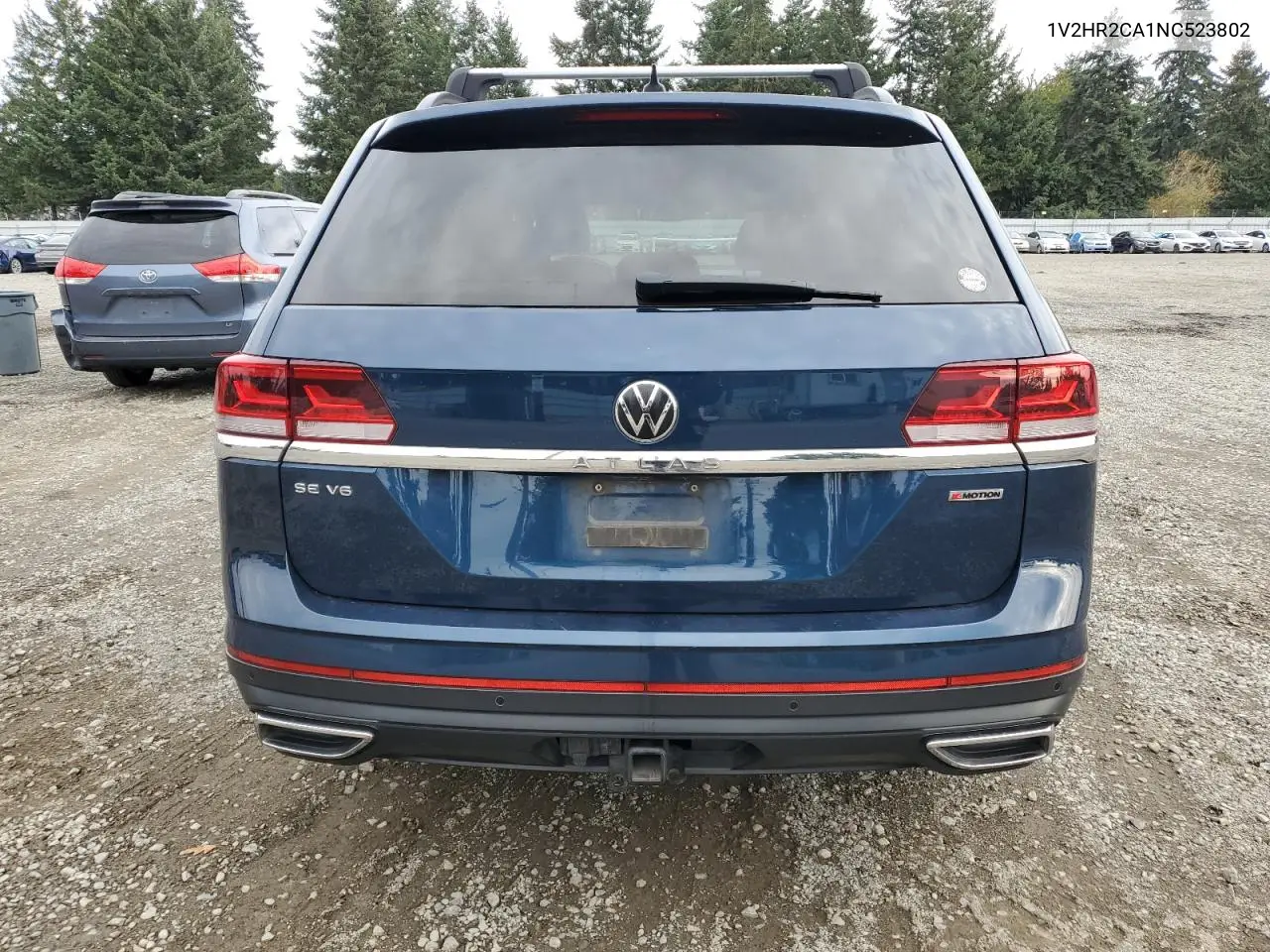 1V2HR2CA1NC523802 2022 Volkswagen Atlas Se