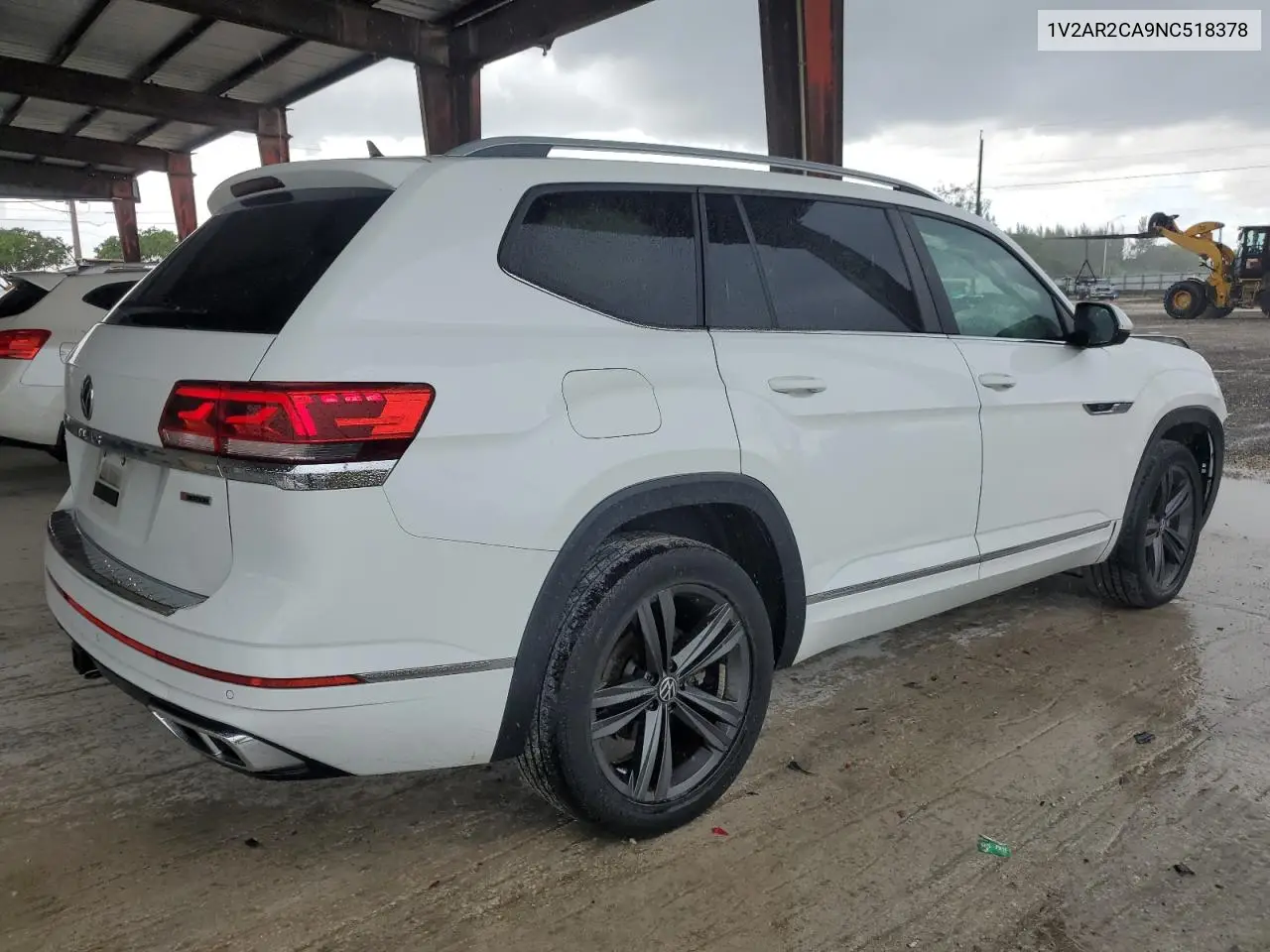 1V2AR2CA9NC518378 2022 Volkswagen Atlas Sel R-Line
