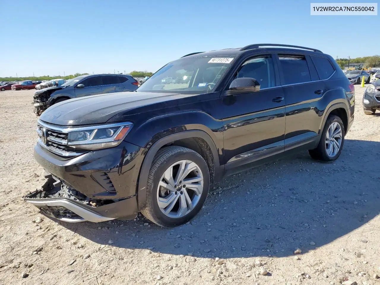 1V2WR2CA7NC550042 2022 Volkswagen Atlas Se