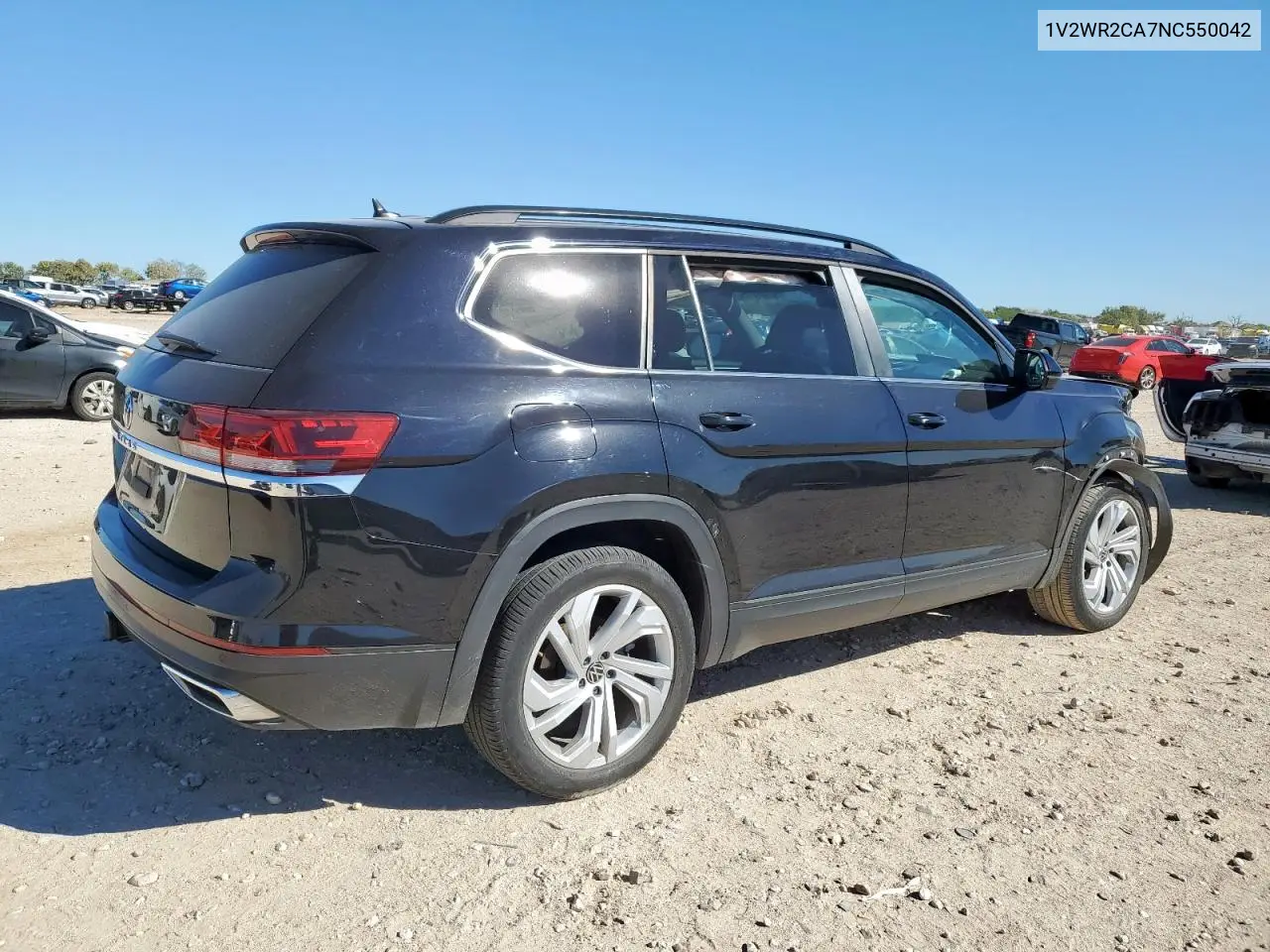 1V2WR2CA7NC550042 2022 Volkswagen Atlas Se