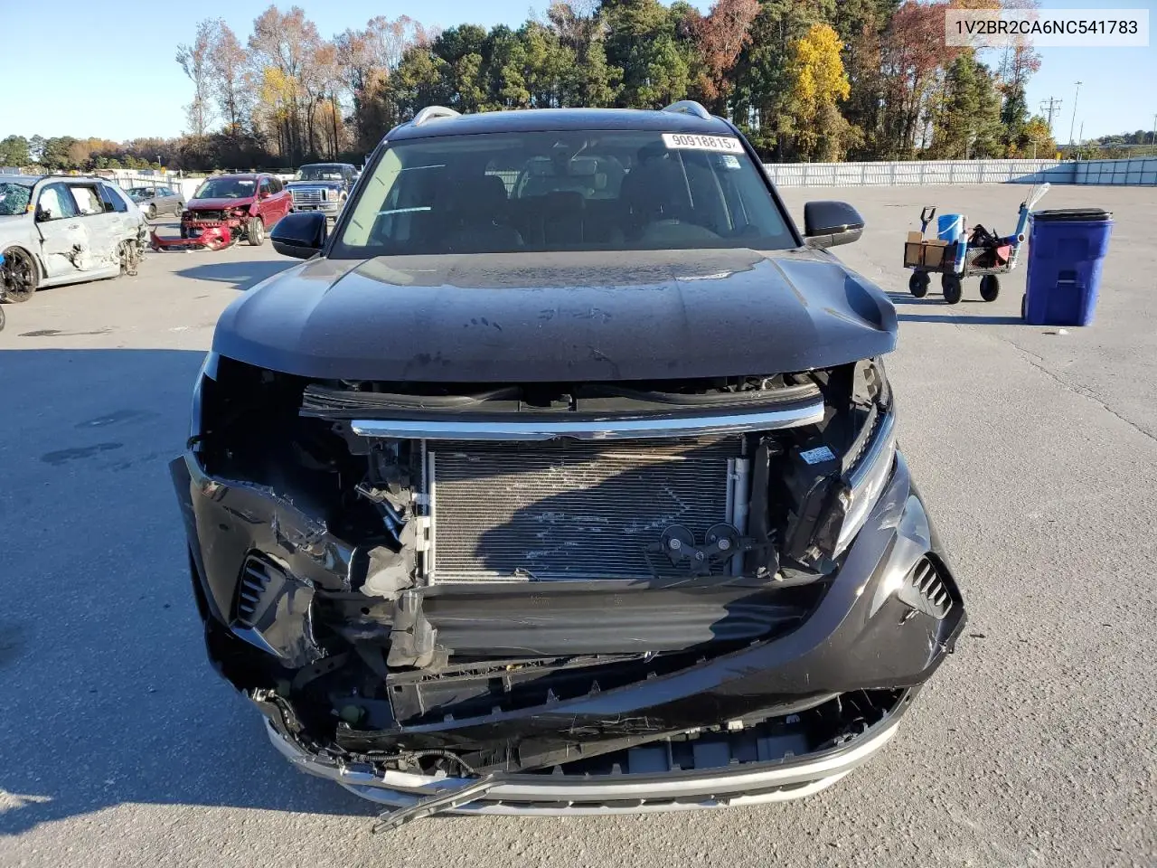1V2BR2CA6NC541783 2022 Volkswagen Atlas Sel