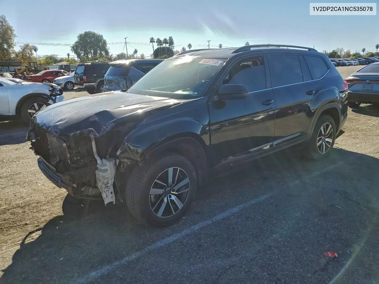1V2DP2CA1NC535078 2022 Volkswagen Atlas Se