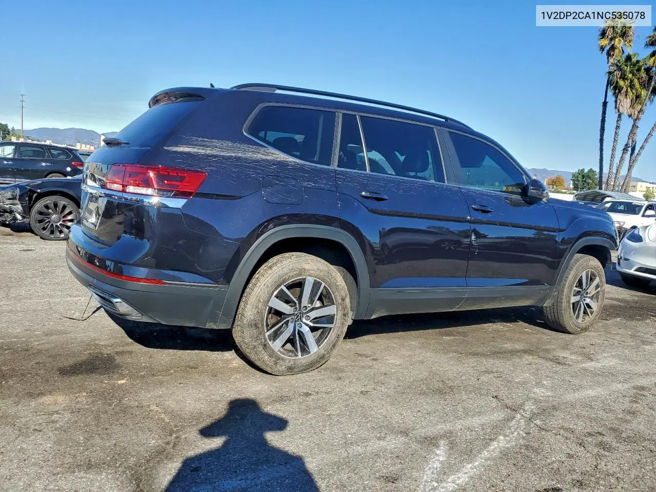 1V2DP2CA1NC535078 2022 Volkswagen Atlas Se