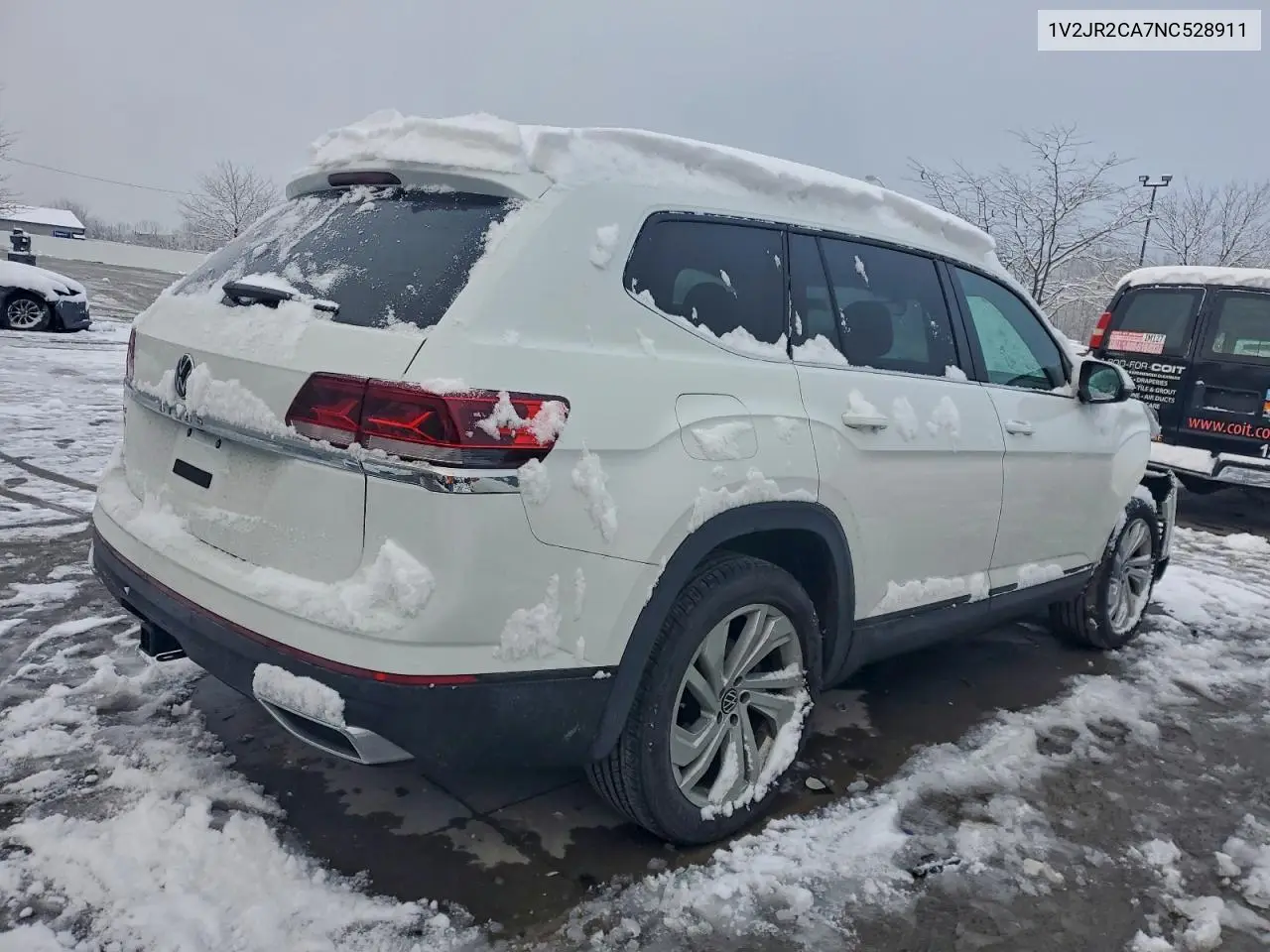 1V2JR2CA7NC528911 2022 Volkswagen Atlas Se