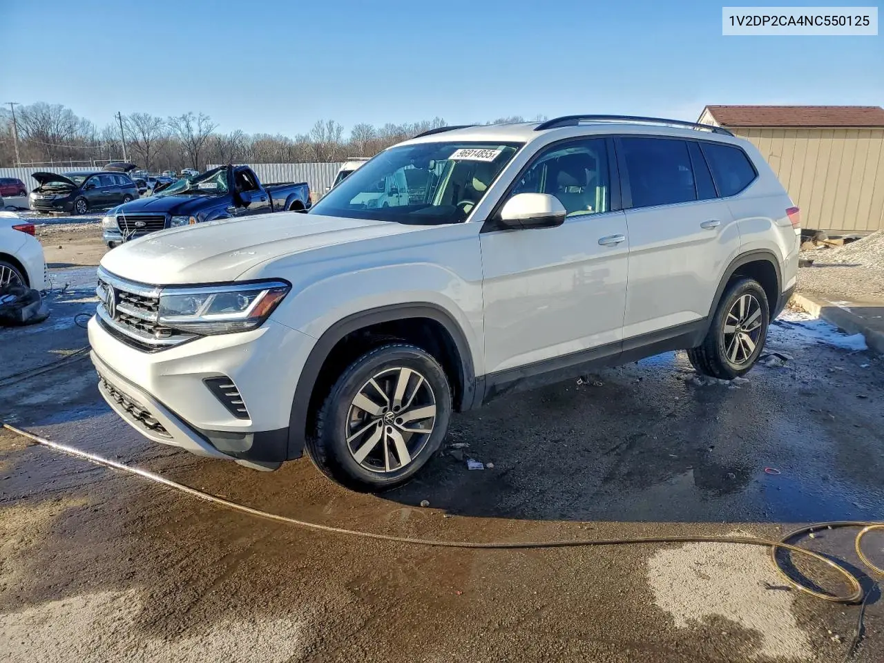 1V2DP2CA4NC550125 2022 Volkswagen Atlas Se