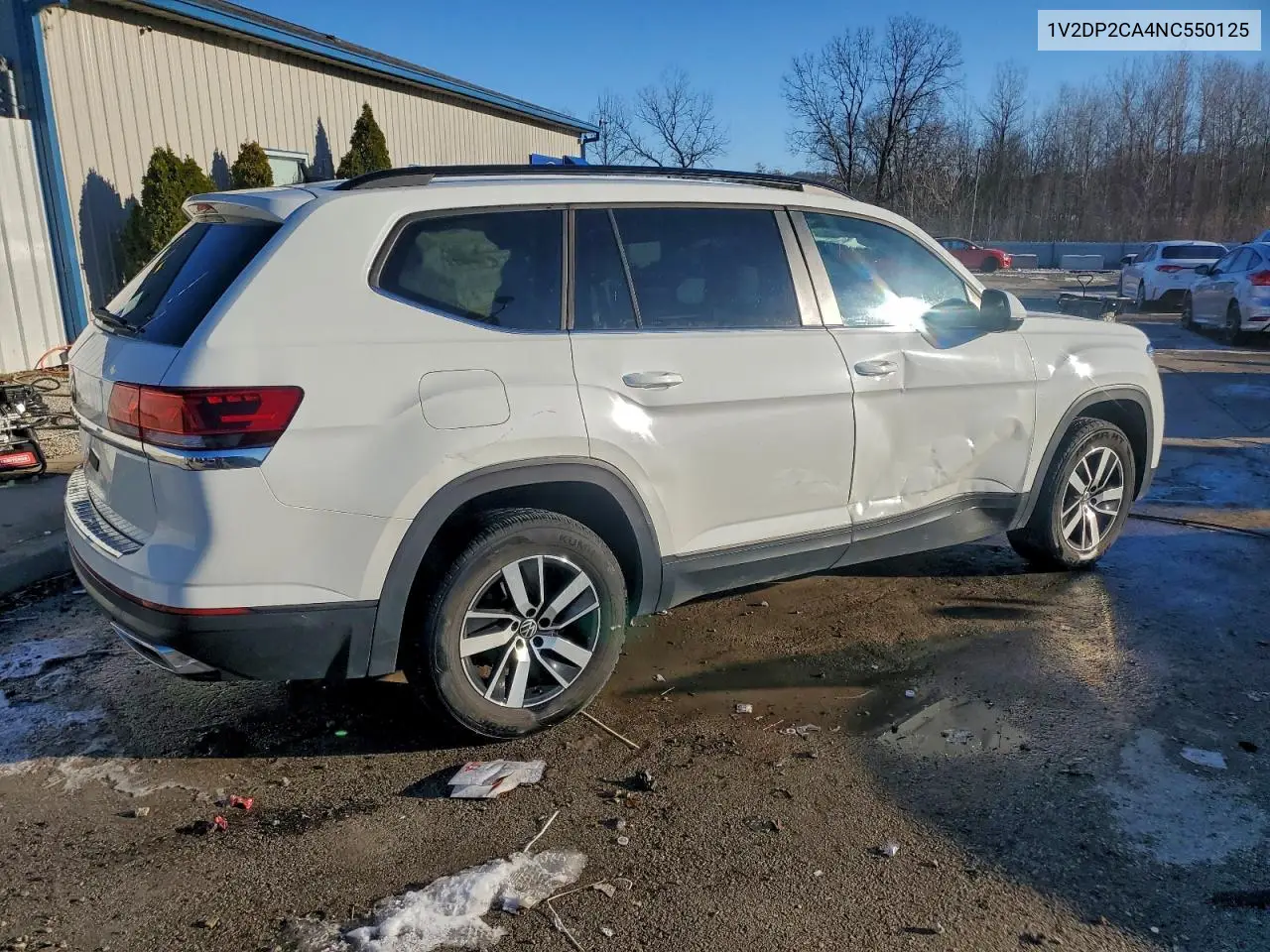 1V2DP2CA4NC550125 2022 Volkswagen Atlas Se