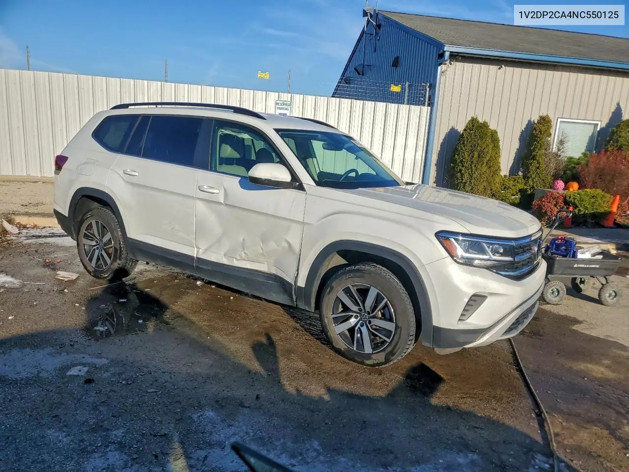 1V2DP2CA4NC550125 2022 Volkswagen Atlas Se
