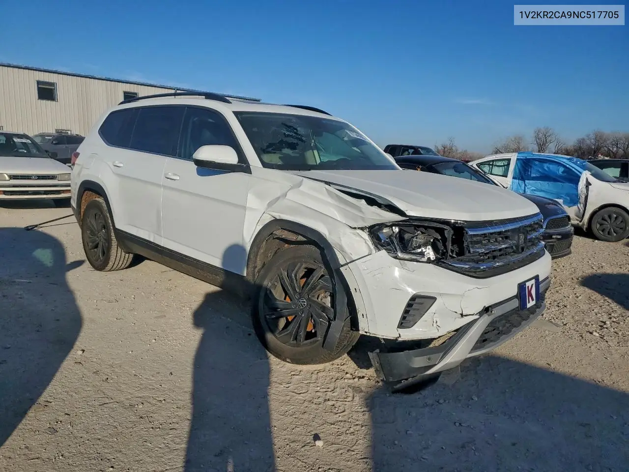 1V2KR2CA9NC517705 2022 Volkswagen Atlas Se