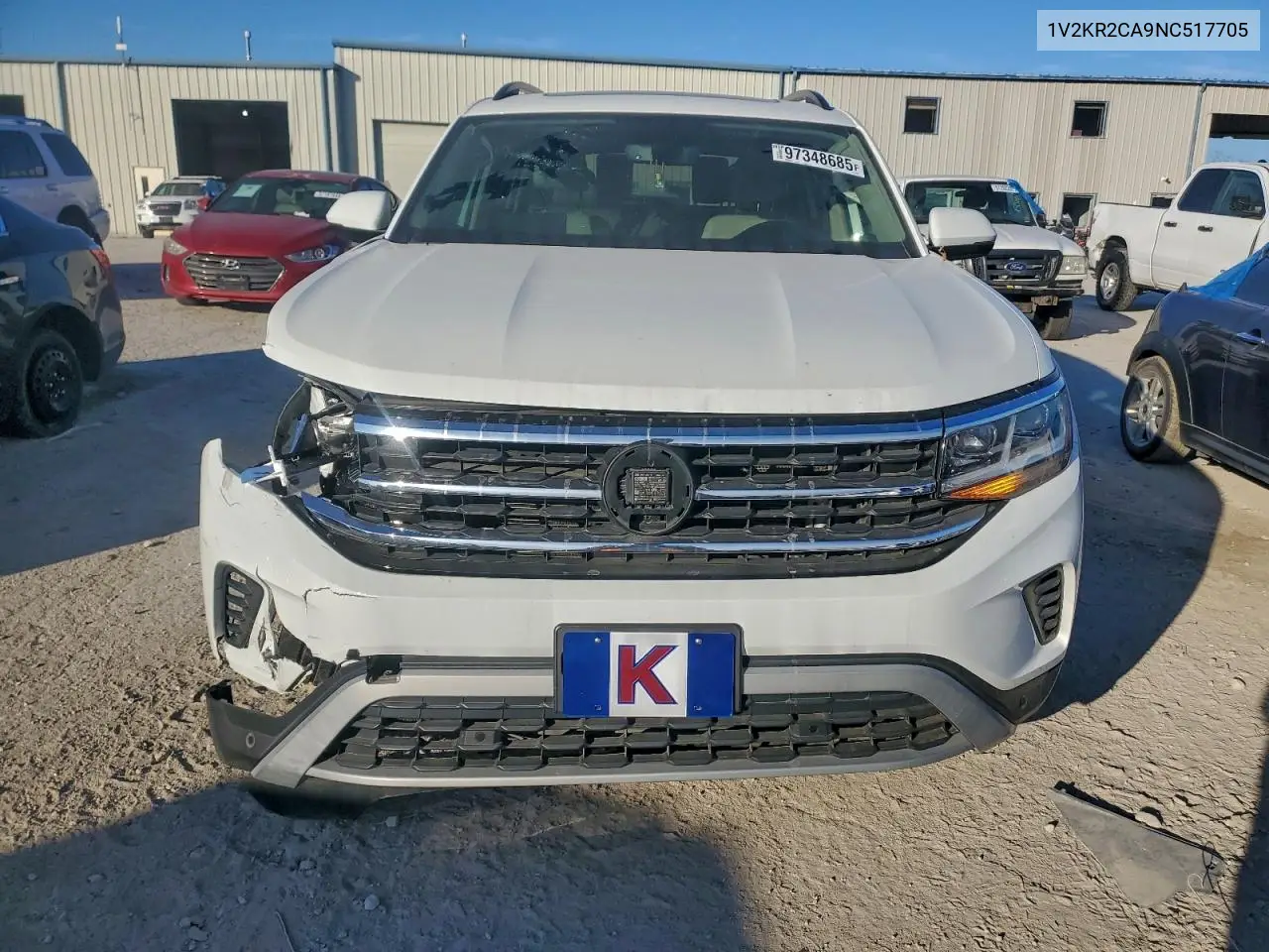 1V2KR2CA9NC517705 2022 Volkswagen Atlas Se