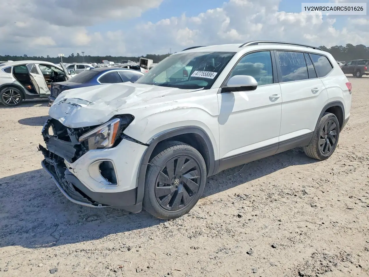 1V2WR2CA0RC501626 2024 Volkswagen Atlas Se