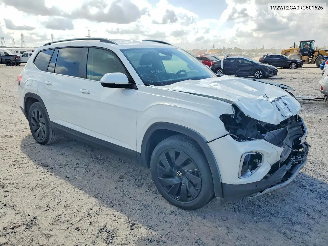 1V2WR2CA0RC501626 2024 Volkswagen Atlas Se