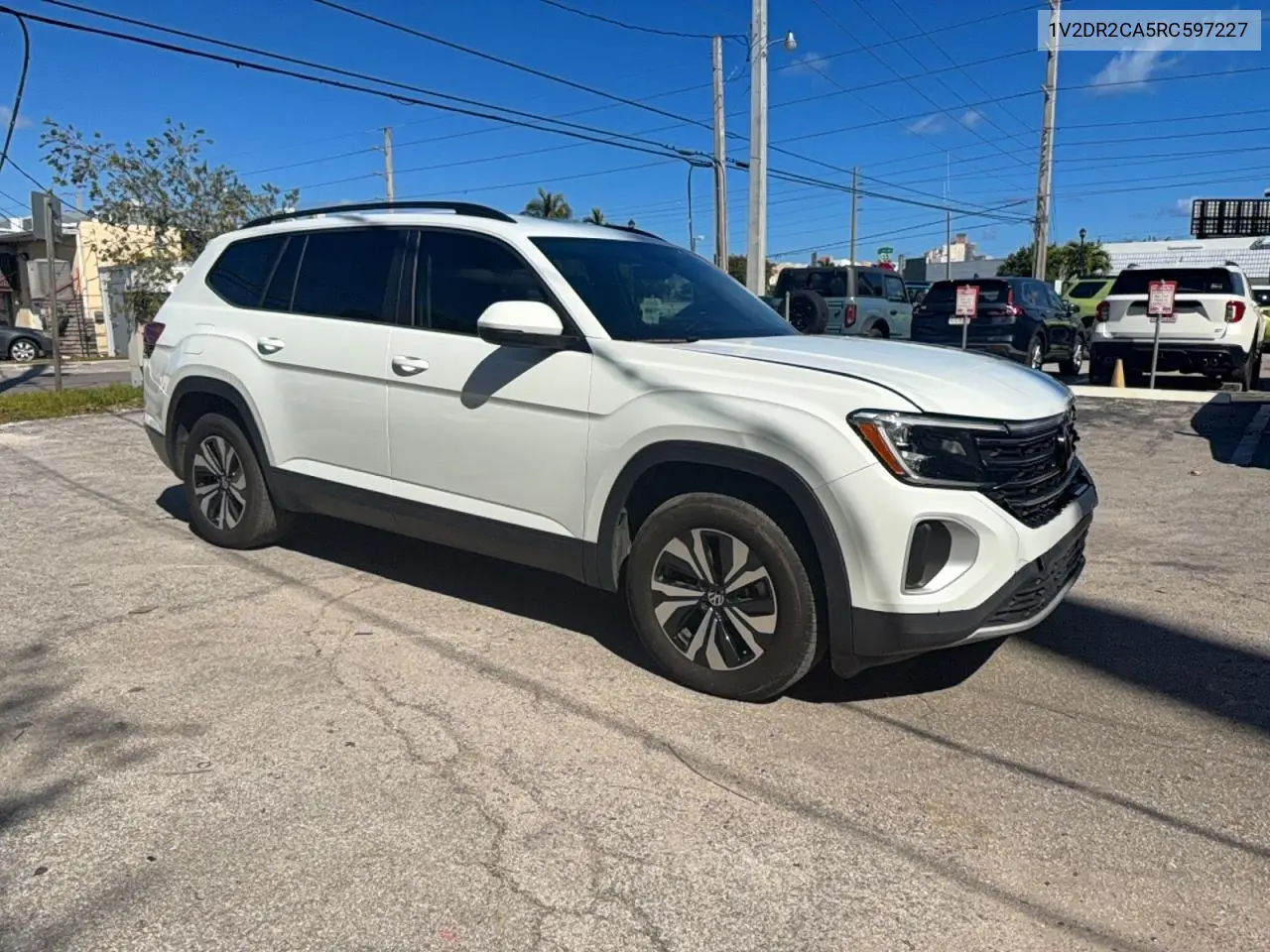 1V2DR2CA5RC597227 2024 Volkswagen Atlas Se