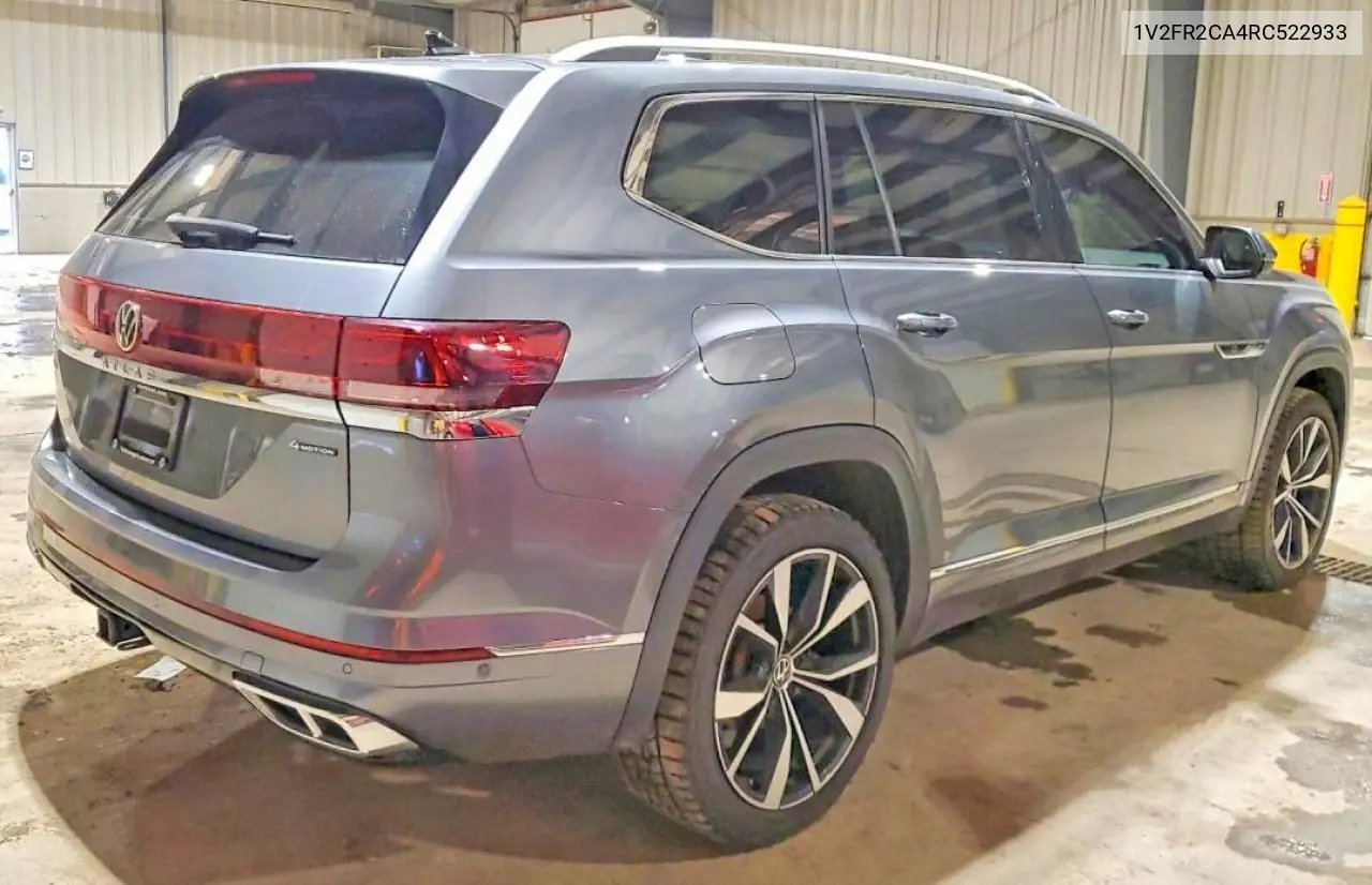 1V2FR2CA4RC522933 2024 Volkswagen Atlas Sel Premium R-Line