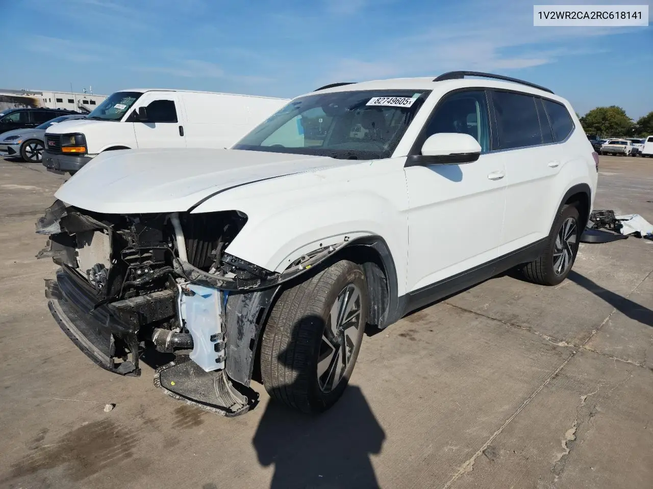 1V2WR2CA2RC618141 2024 Volkswagen Atlas Se