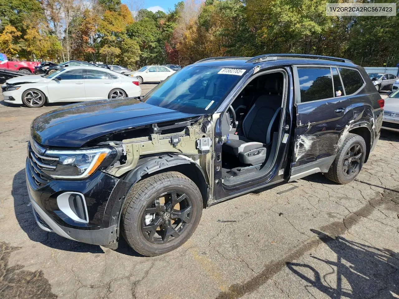 1V2GR2CA2RC567423 2024 Volkswagen Atlas Peak Edition Sel