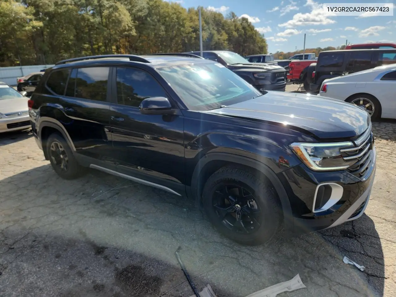 1V2GR2CA2RC567423 2024 Volkswagen Atlas Peak Edition Sel
