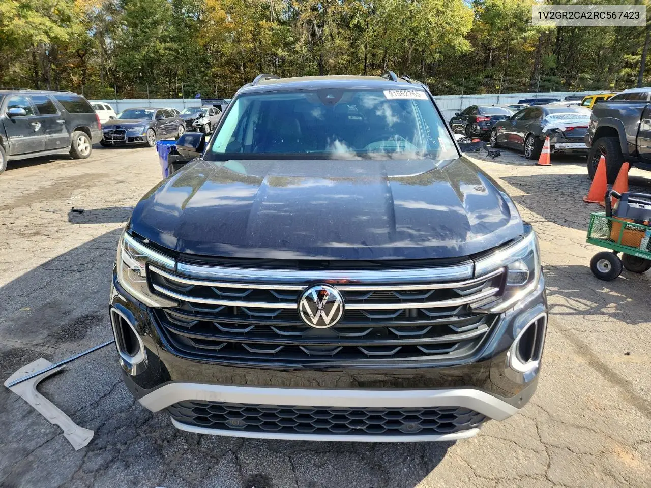 1V2GR2CA2RC567423 2024 Volkswagen Atlas Peak Edition Sel
