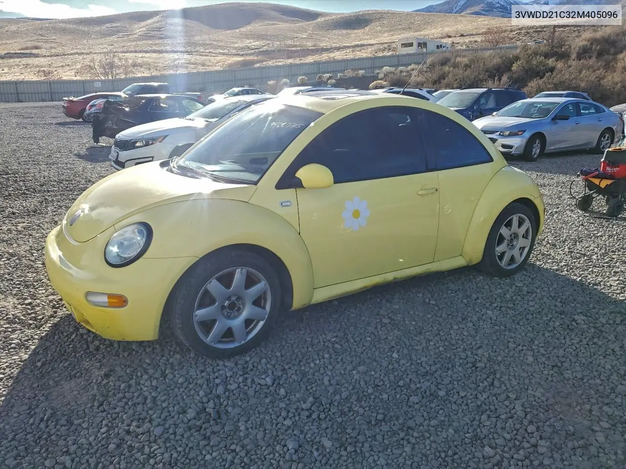 3VWDD21C32M405096 2002 Volkswagen New Beetle Glx