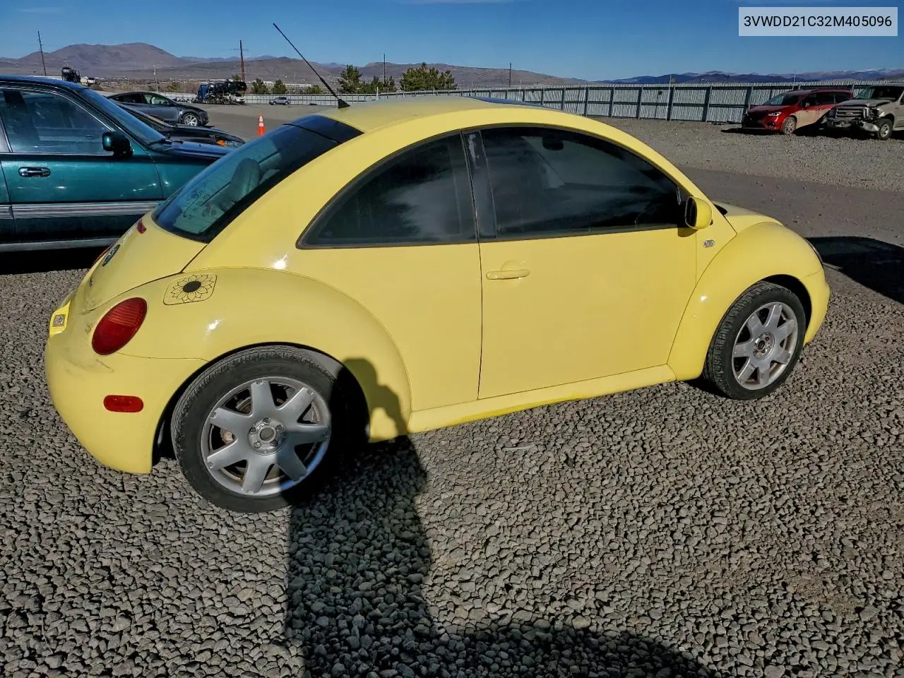 3VWDD21C32M405096 2002 Volkswagen New Beetle Glx