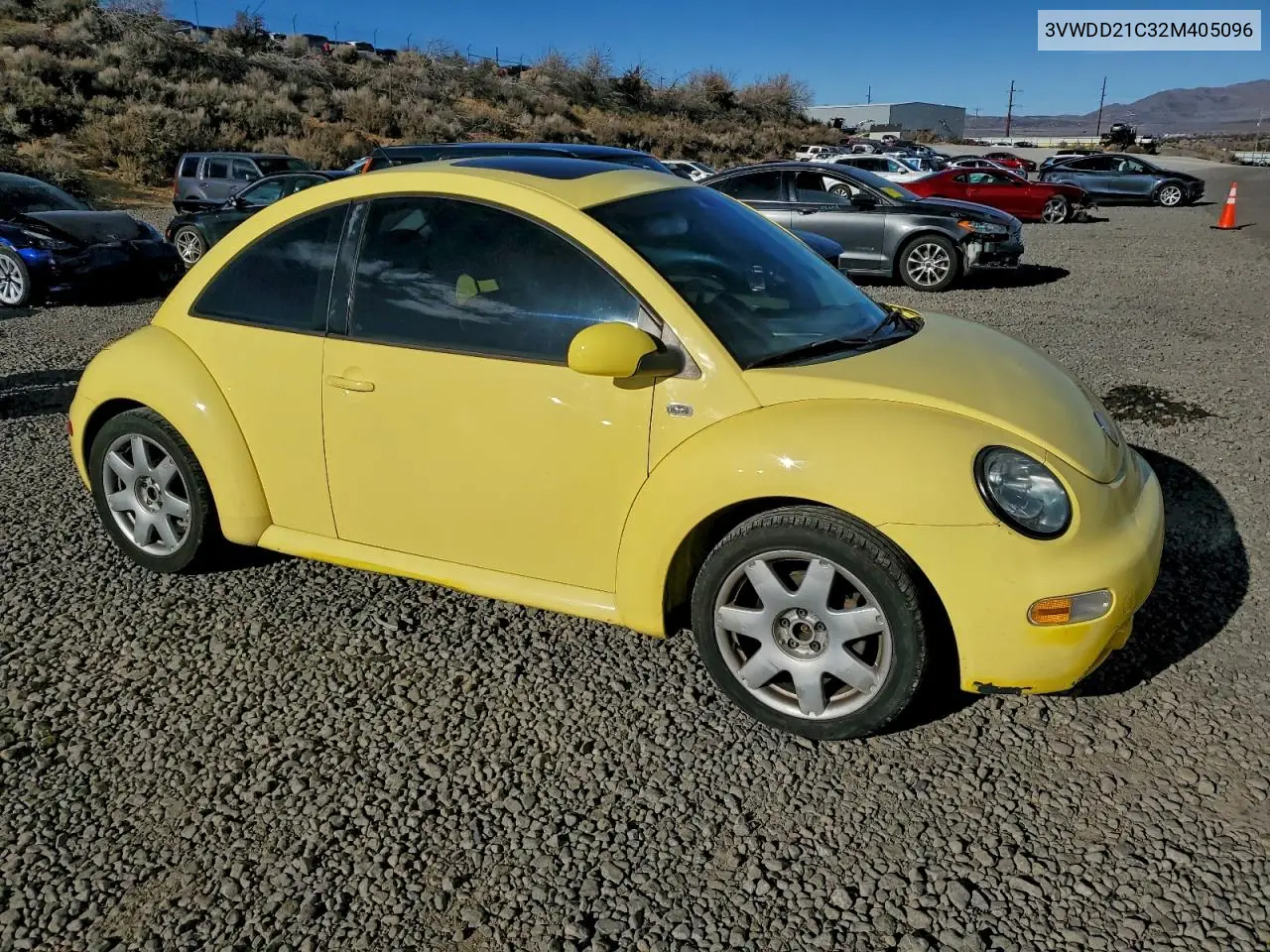 3VWDD21C32M405096 2002 Volkswagen New Beetle Glx