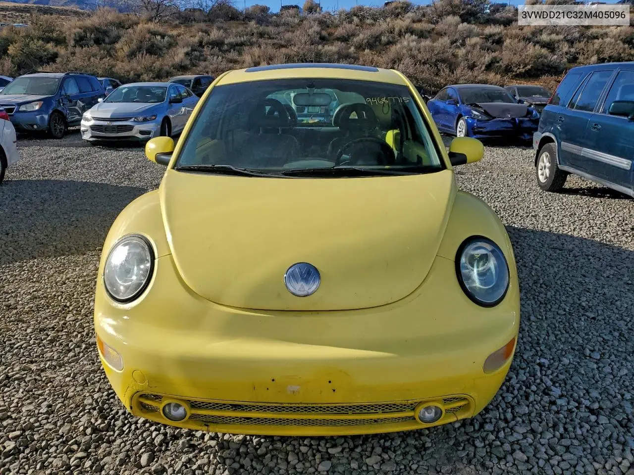 3VWDD21C32M405096 2002 Volkswagen New Beetle Glx